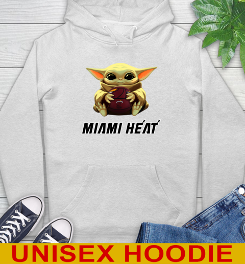 NBA Basketball Miami Heat Star Wars Baby Yoda Shirt 13