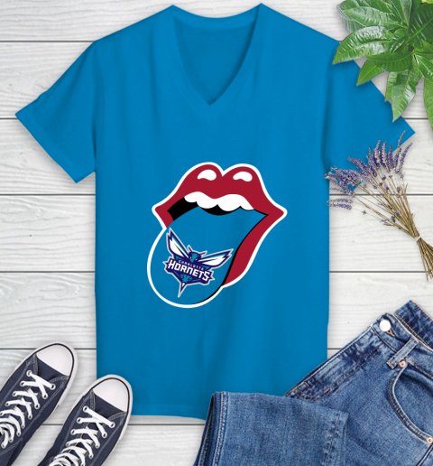 Charlotte Hornets NBA Basketball Lips I Root For My Team Adoring Fan 83