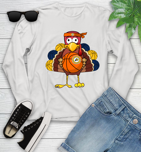 Indiana Pacers Turkey thanksgiving day Youth Long Sleeve