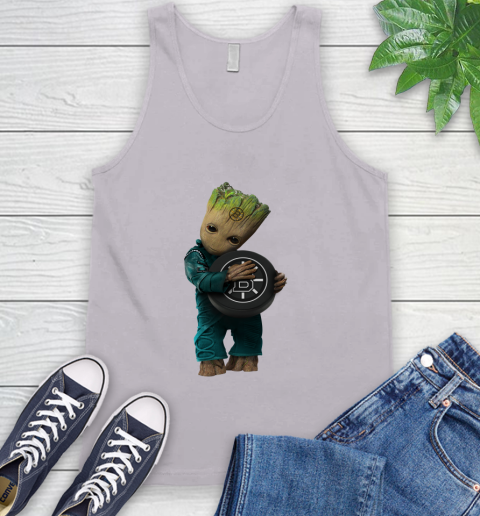NHL Groot Guardians Of The Galaxy Hockey Sports Boston Bruins Tank Top 4