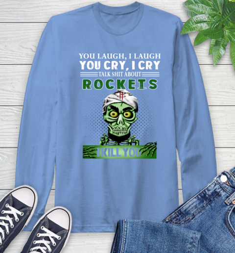 NBA Talk Shit About Houston Rockets I Kill You Achmed The Dead Terrorist Jeffrey Dunham Basketball Long Sleeve T-Shirt 12