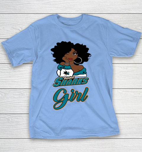 San Jose Sharks Girl NHL Youth T-Shirt 10