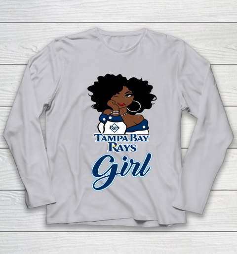 Tampa Bay Rayss Girl MLB Youth Long Sleeve 5