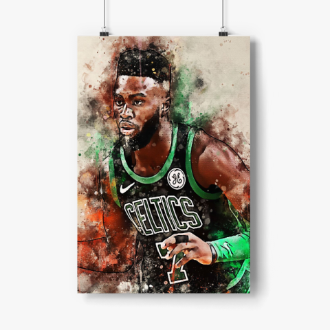 Jaylen Brown Boston Celtics NBA Poster