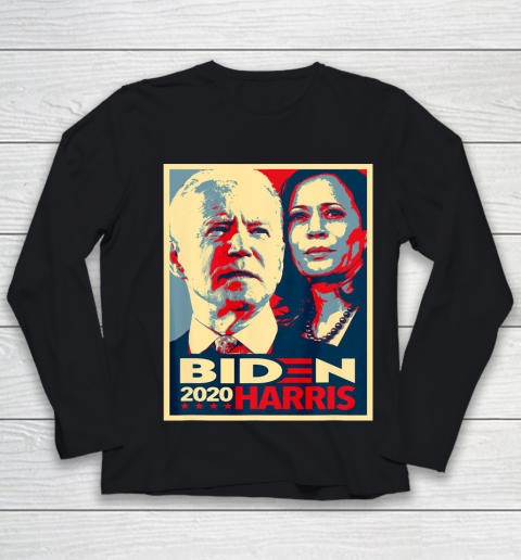Joe Biden Kamala Harris Hope  Biden Harris 2020 Youth Long Sleeve