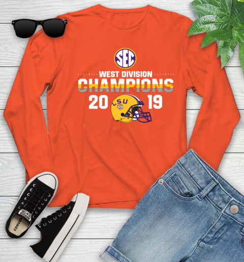 Awesome LSU Tigers West Division Champion 2019 Shirt 115