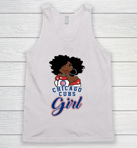 Chicago Cubs Girl MLB Tank Top 2