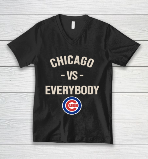 Chicago Cubs Vs Everybody V-Neck T-Shirt