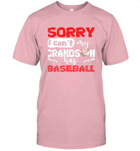 s5sl sorry i can39 t my grandson has baseball tshirt grandma jersey t shirt 60 front pink