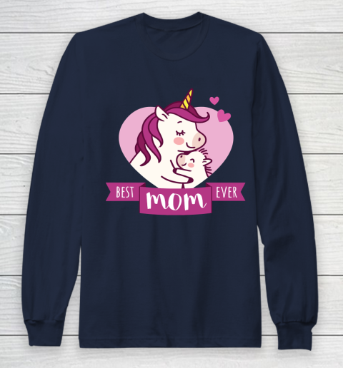 Mother's Day Funny Gift Ideas Apparel  Best Mom Ever T Shirt Long Sleeve T-Shirt 2
