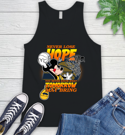 Indiana Pacers NBA Basketball Mickey Disney Never Lose Hope Tank Top