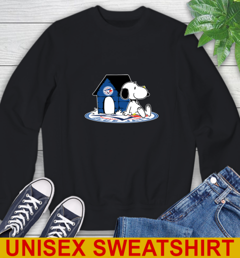 MLB Baseball Toronto Blue Jays Snoopy The Peanuts Movie Shirt Sweatshirt 2