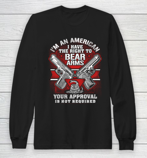 Veteran Shirt Gun Control Right To Bear Arms (2) Long Sleeve T-Shirt