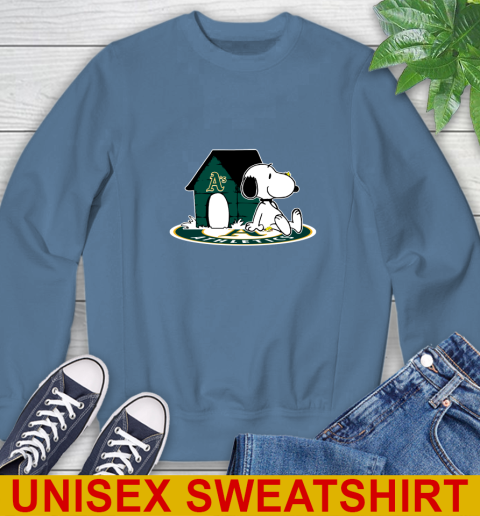 MLB Baseball Oakland Athletics Snoopy The Peanuts Movie Shirt Sweatshirt 8