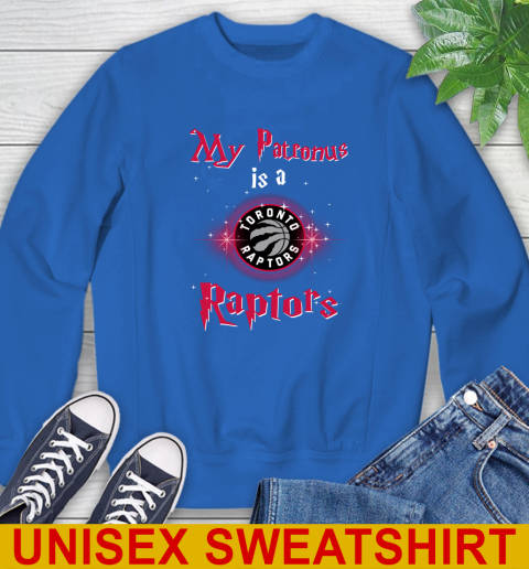 NBA Basketball Harry Potter My Patronus Is A Toronto Raptors Sweatshirt 11