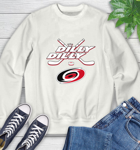 NHL Carolina Hurricanes Dilly Dilly Hockey Sports Sweatshirt