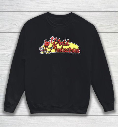 World Industries Devil Satan Hook Ups Skate Hookups Hook Ups Vintage 90's Sweatshirt