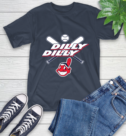 MLB Cleveland Indians Dilly Dilly Baseball Sports T-Shirt 4