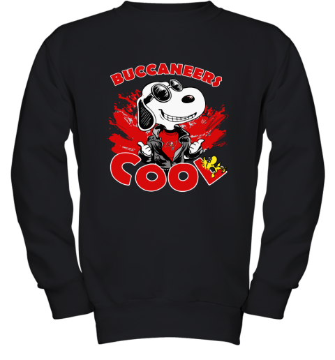 Tampa Bay Buccaneers Snoopy Joe Cool We're Awesome Youth Sweatshirt