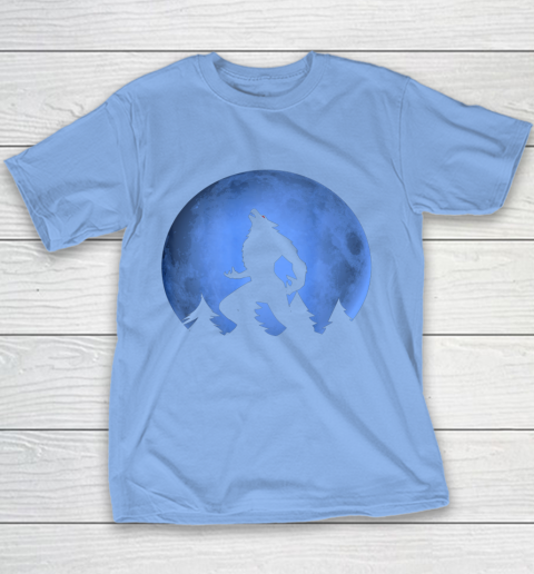 Werewolf Blue Moon wolf full moon on Halloween costume 2020 Youth T-Shirt 8