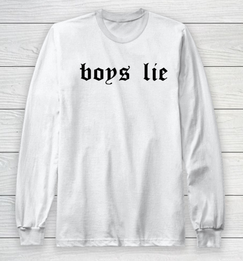 Boys Lie Long Sleeve T-Shirt