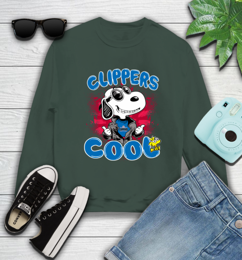 NBA Basketball LA Clippers Cool Snoopy Shirt Sweatshirt 12