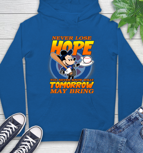 Chicago Cubs MLB Baseball Mickey Disney Never Lose Hope Hoodie 9