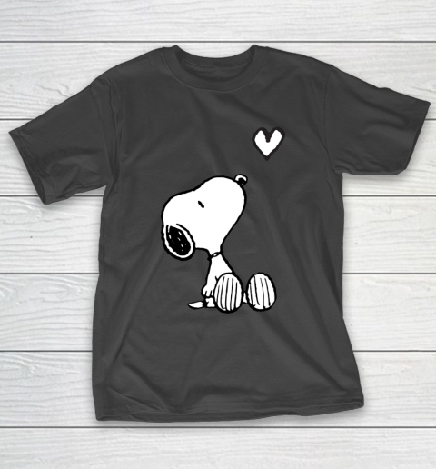Peanuts Valentine Snoopy Heart T-Shirt