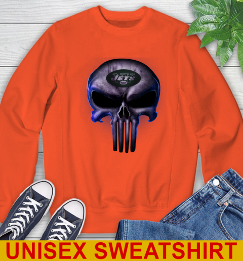 Cleveland Browns NFL Football Punisher Skull Sports Sweatshirt 3