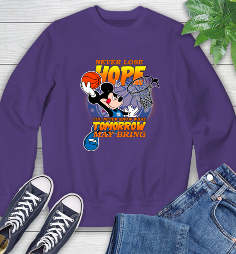 Philadelphia 76ers NBA Basketball Mickey Disney Never Lose Hope Sweatshirt 5 Philadelphia 76ers NBA Basketball Mickey Disney Never Lose Hope Sweatshirt - Image 5