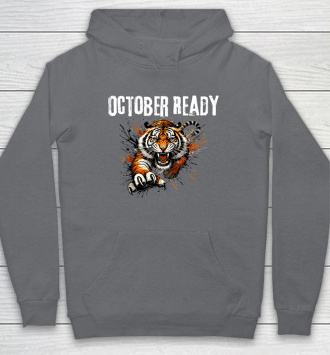 Funny October Ready For Ready Tiger Hoodie 3