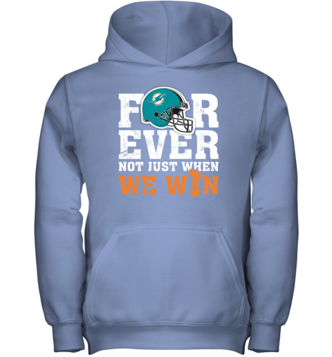 Forever Indianapolis Colts Not Just When We Win Youth Hoodie