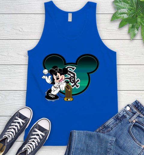 MLB Chicago White Sox The Commissioner's Trophy Mickey Mouse Disney Tank Top 5
