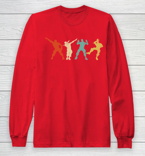 Fortnite Tshirt Battle Royale Victory Dance Cool Justice Dance Long Sleeve T-Shirt 7