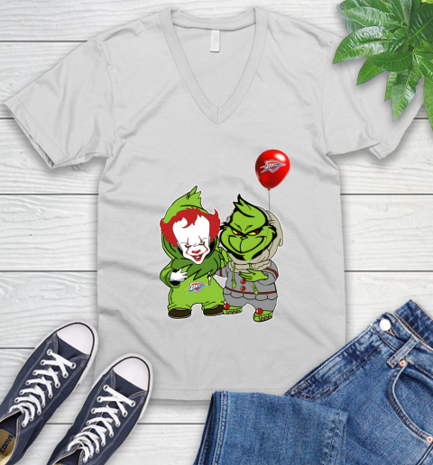 Oklahoma City Thunder Baby Pennywise Grinch Christmas Nba