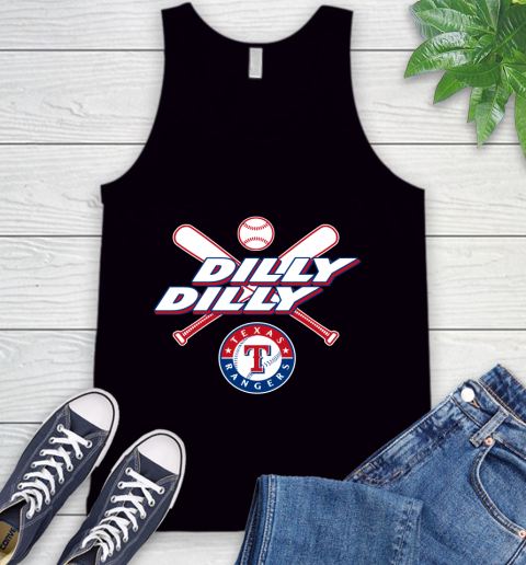 MLB Texas Rangers Dilly Dilly Baseball Sports Tank Top 2