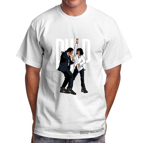 Air Jordan 12 The Master Matching Sneaker Tshirt Pulp Fiction Dance Black Jordan Tshirt