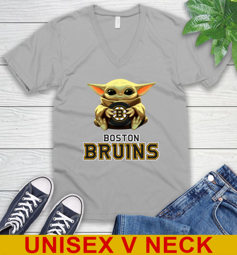 NHL Hockey Boston Bruins Star Wars Baby Yoda Shirt 52