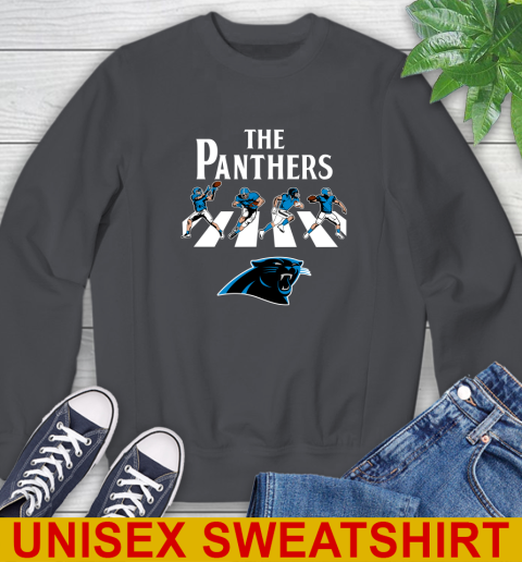 NFL Football Carolina Panthers The Beatles Rock Band Shirt Sweatshirt 7