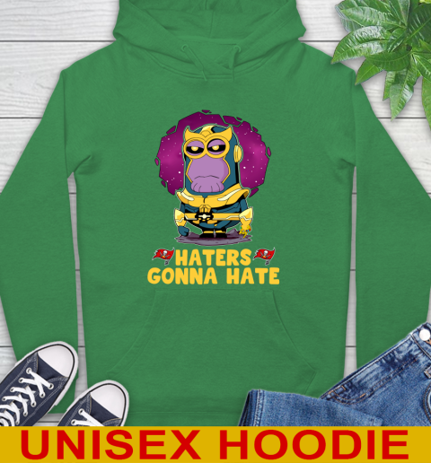 NFL Football Tampa Bay Buccaneers Haters Gonna Hate Thanos Minion Marvel Shirt Hoodie 8