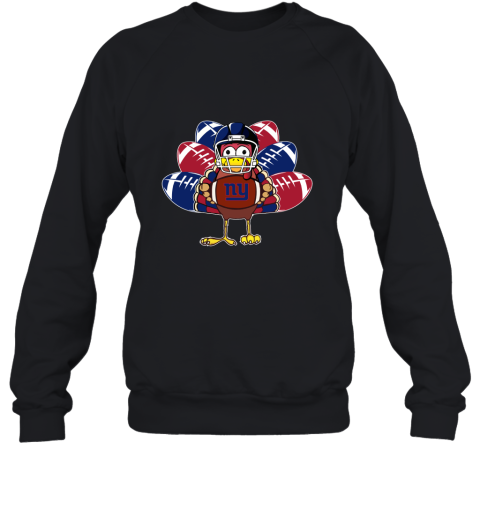 New York Giants Turkey Football Thanksgiving Sweatshirt