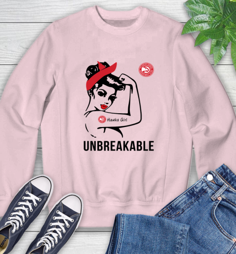 NBA Atlanta Hawks Girl Unbreakable Basketball Sports Sweatshirt 6