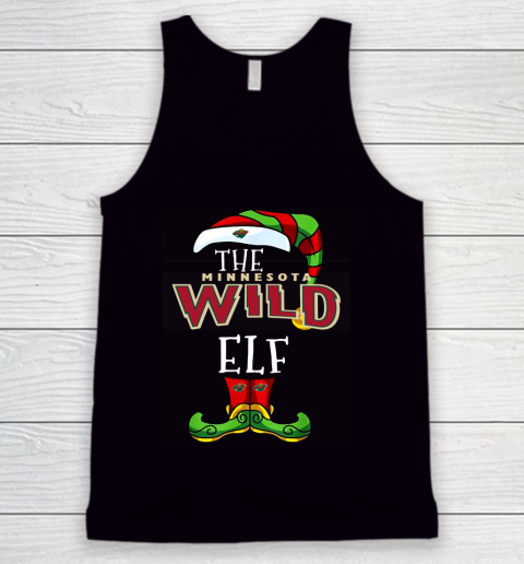 Minnesota Wild Christmas ELF Funny NHL Tank Top