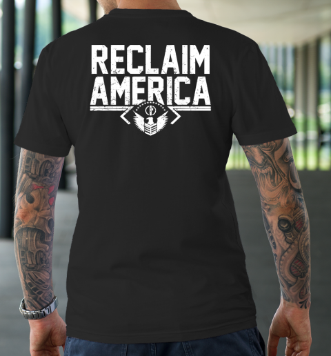 Reclaim America USA Eagle Republican Conservative T-Shirt