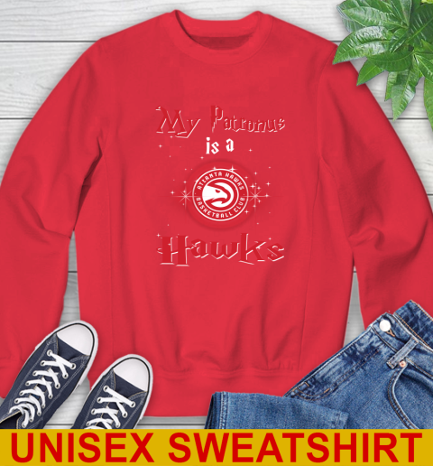 NBA Basketball Harry Potter My Patronus Is A Atlanta Hawks Sweatshirt 12