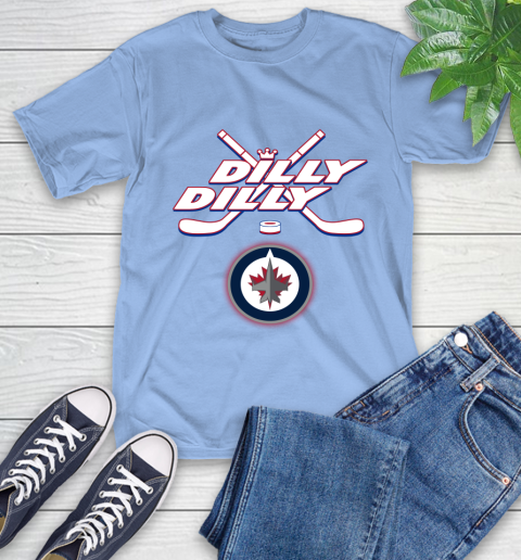 NHL Winnipeg Jets Dilly Dilly Hockey Sports T-Shirt 11