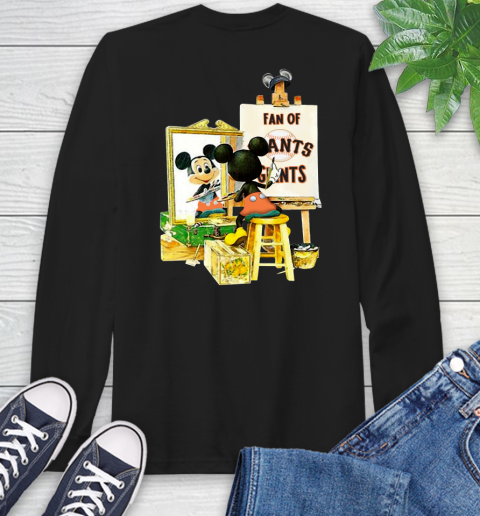 MLB Baseball San Francisco Giants Mickey Drawing Shirt 54