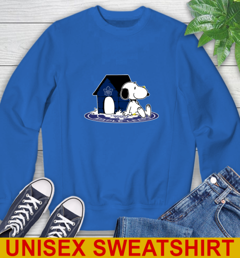 NHL Hockey Toronto Maple Leafs Snoopy The Peanuts Movie Shirt Sweatshirt 9