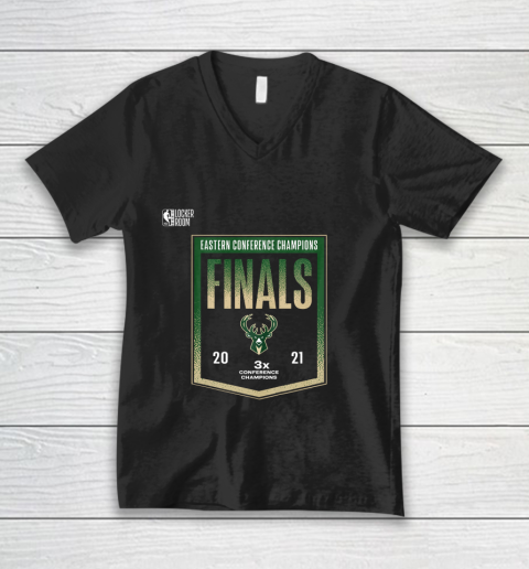 Bucks Finals 2021 NBA V-Neck T-Shirt