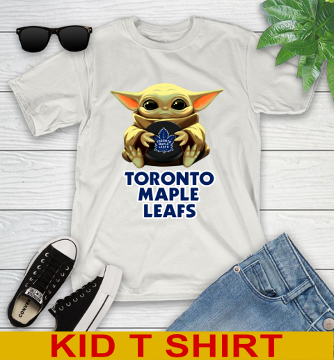 NHL Hockey Toronto Maple Leafs Star Wars Baby Yoda Shirt 112
